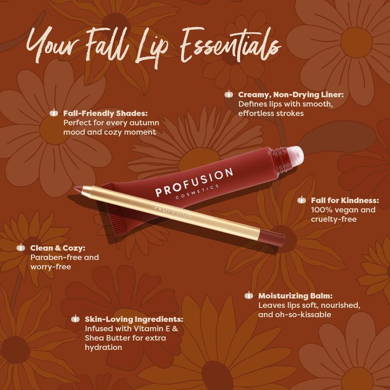 Lip Liner & Balm Duo Pumpkinspice