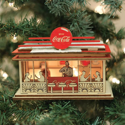 Coca-Cola Kiosk Ornament