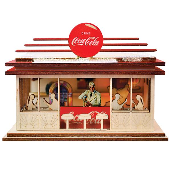 Coca-Cola Kiosk Ornament